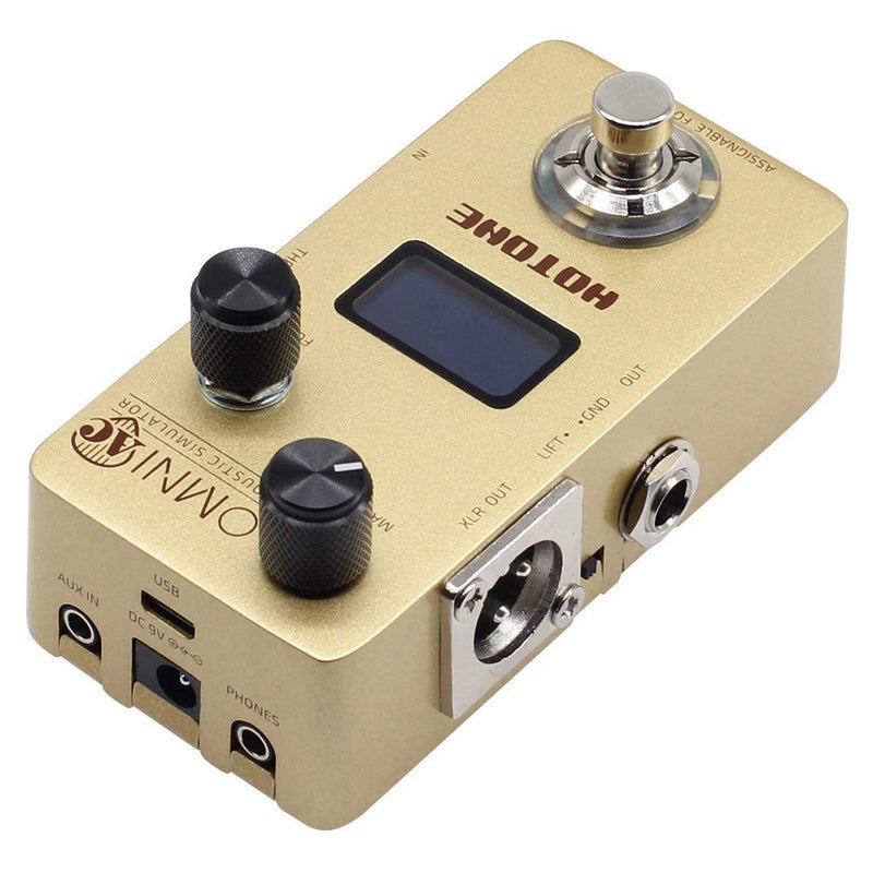 Hotone Omni AC Simulation Guitar Bass Effects Pedal - Image 4